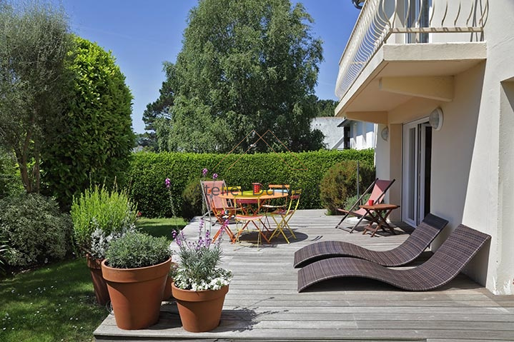 Appartement 2 pièces en rez de jardin